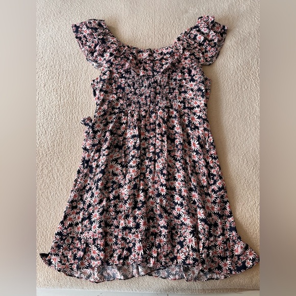 NWT Charles Henry Navy Floral Fit & Flare Dress XL - Picture 6 of 11